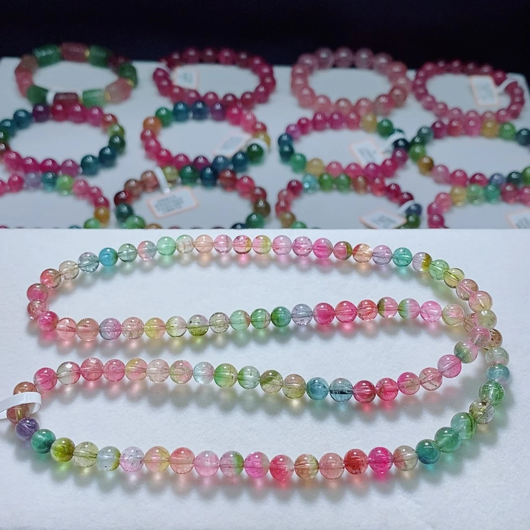 手链未镶嵌碧玺6.2mm左右