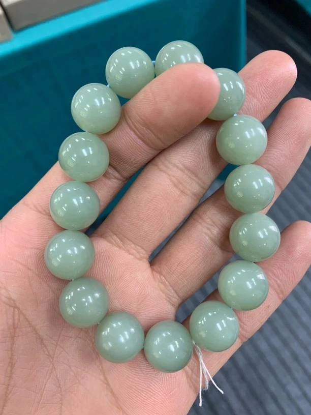 纯天然新疆沙枣清和田玉卡14 A114