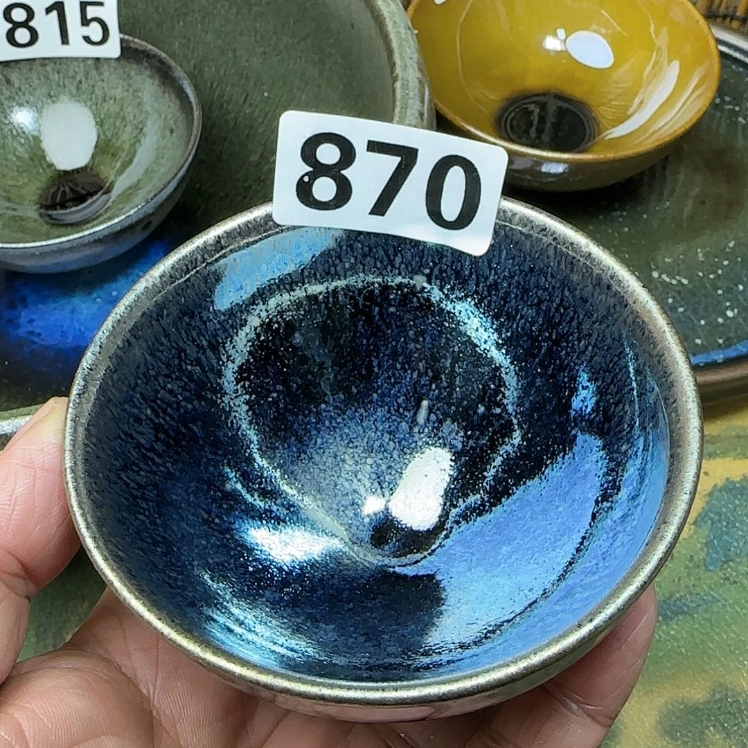 茶盏建盏杯主人杯龙窑柴烧