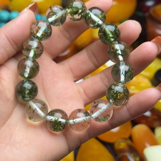 琥珀手串未镶嵌蜜蜡