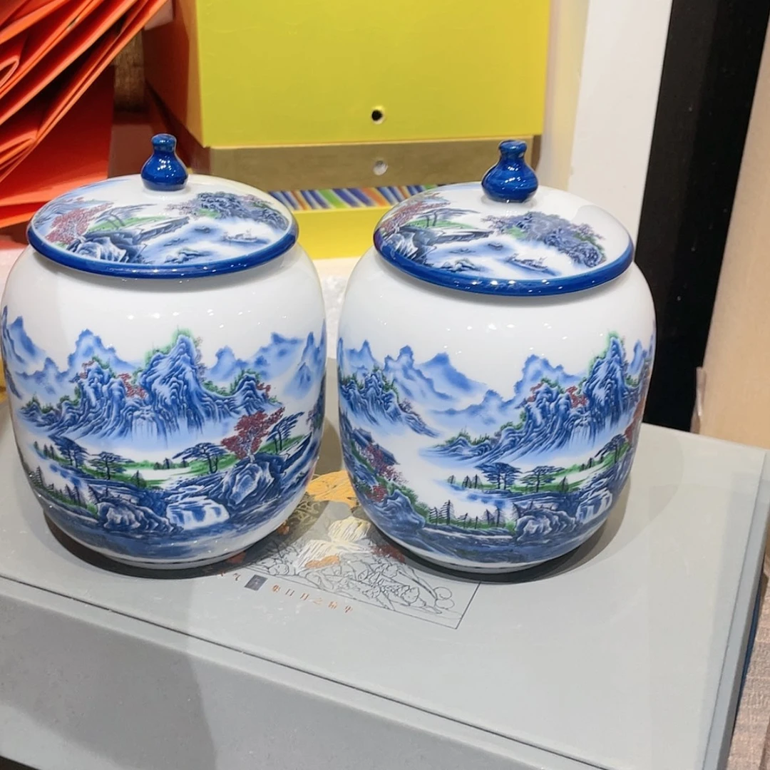 【闪购商品】罐陶瓷茶叶罐密封罐