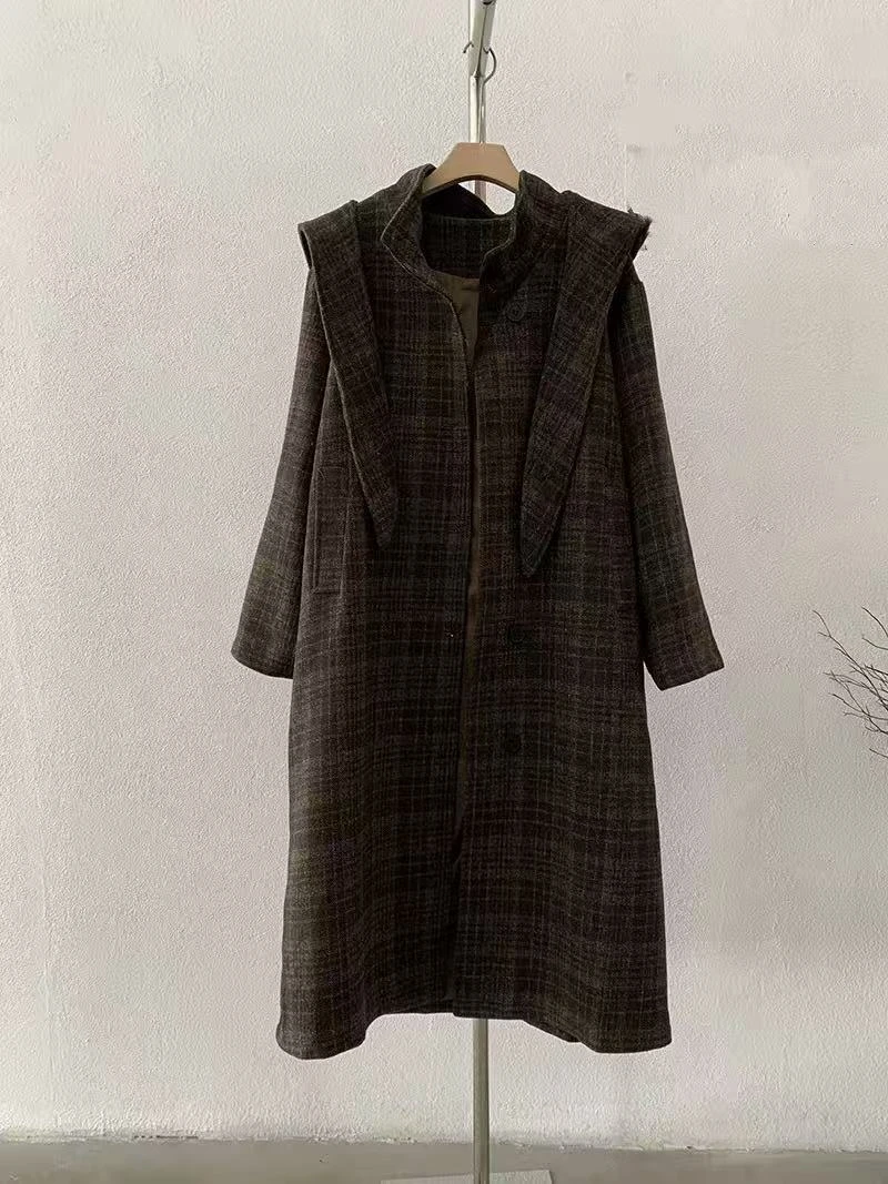 【大衣】秋冬季高档外套设计感时装女装服装9675[JSG]J