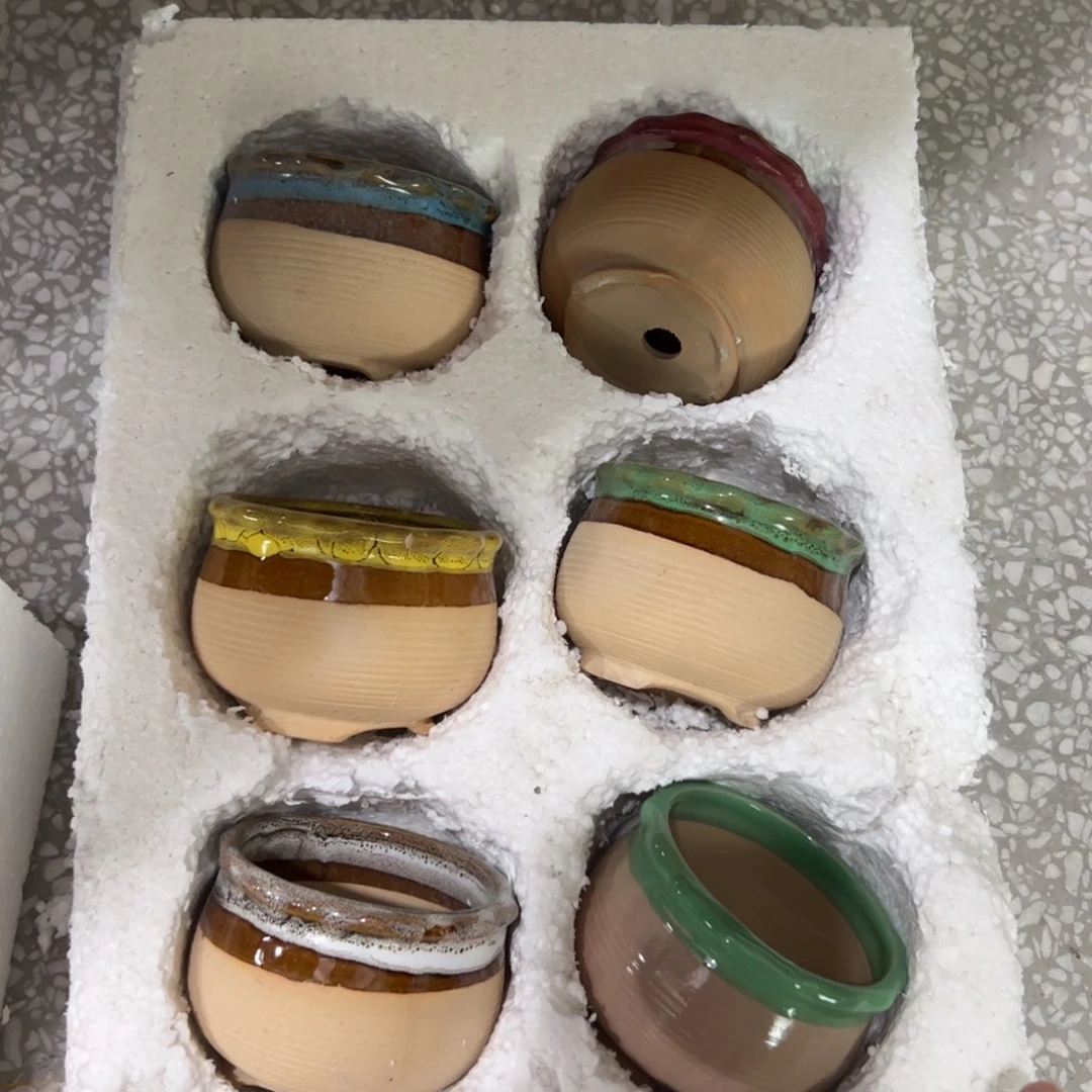 陶瓷多肉小花盆@@1