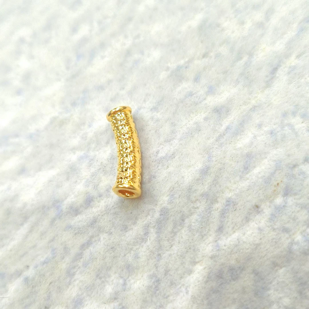 L-1044   足金999百福弯管