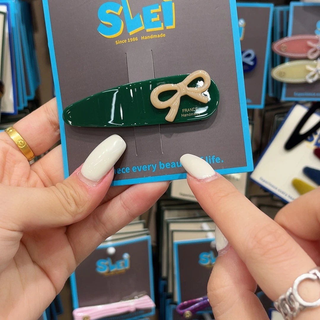 塑料非金属墨绿蝴蝶结拜拜