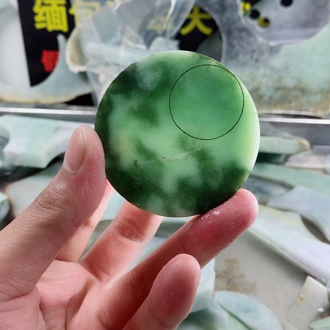 散珠翡翠天然缅甸翡翠a货42