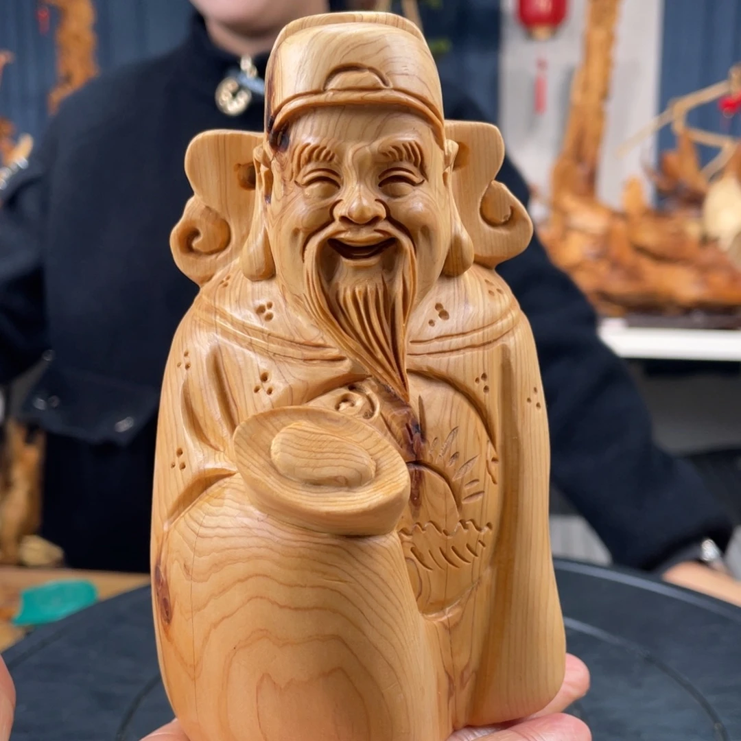 柏木（崖柏）手把件