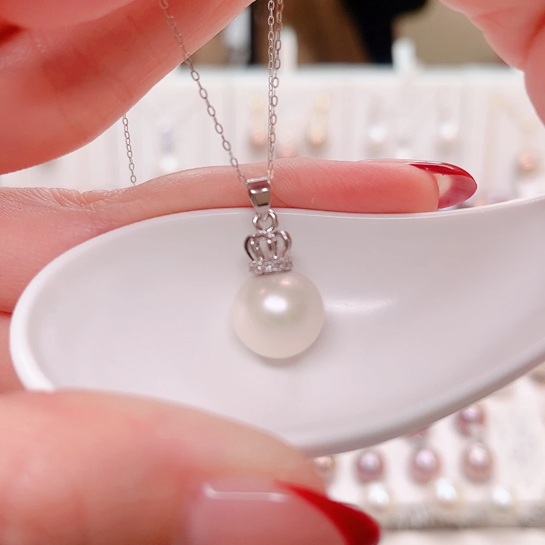 淡水珍珠合金吊坠(赠链)