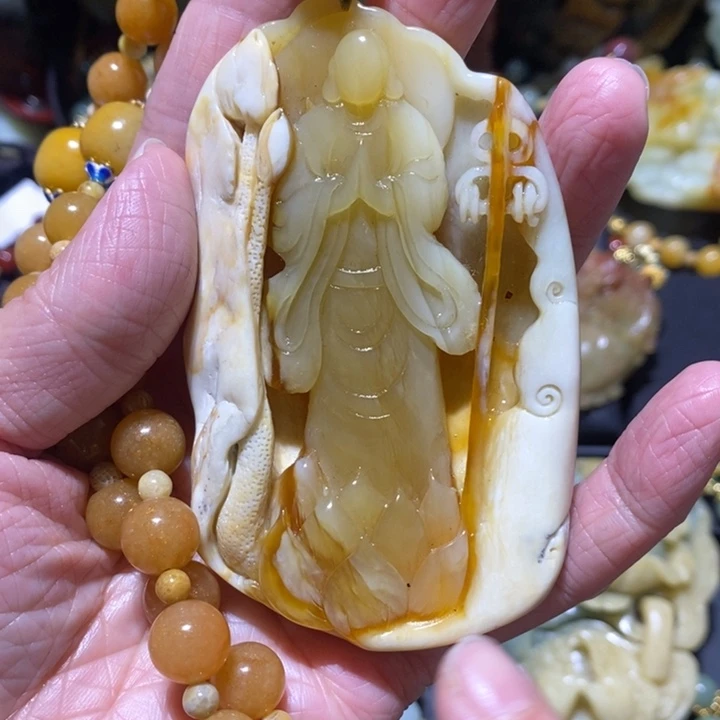 岫玉岫玉吊坠未镶嵌