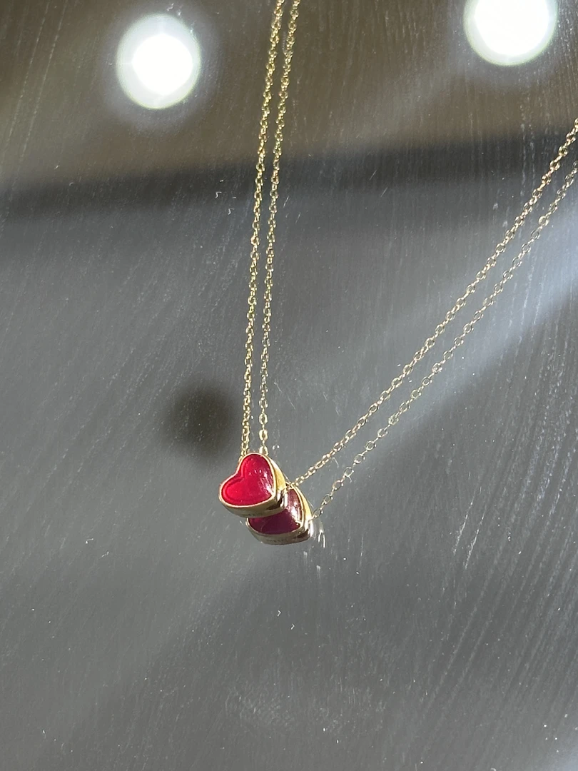 足金吊坠心动至上