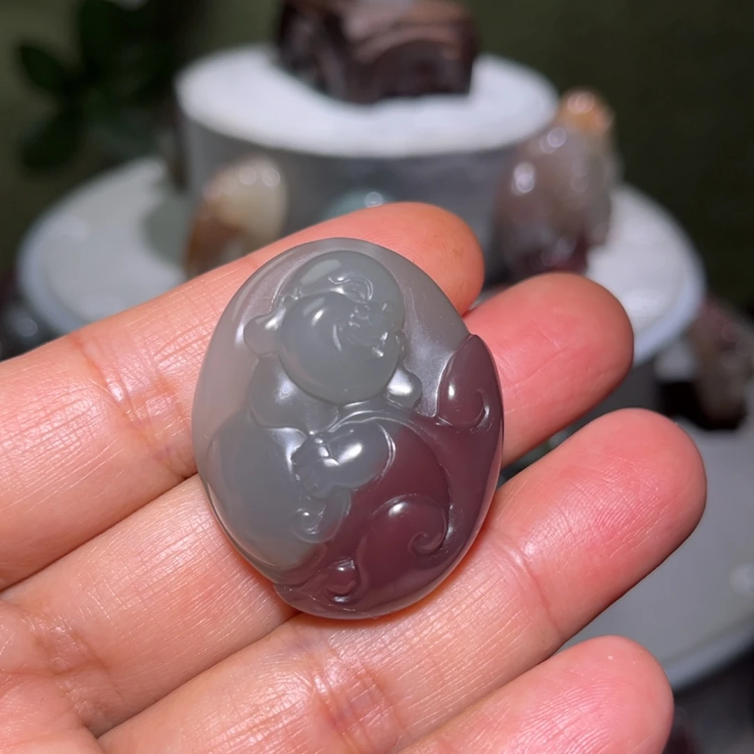 水***长玛瑙/玉髓未镶嵌颈饰
