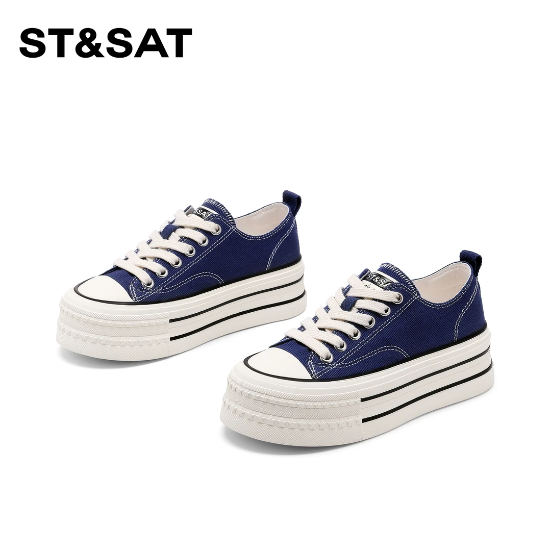 St&Sat/星期六时尚百搭经典休闲鞋2025春季新款欧若假日风板鞋