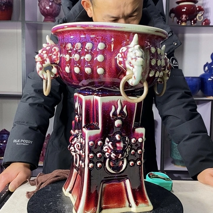 瓷片中国神垕精品钧瓷