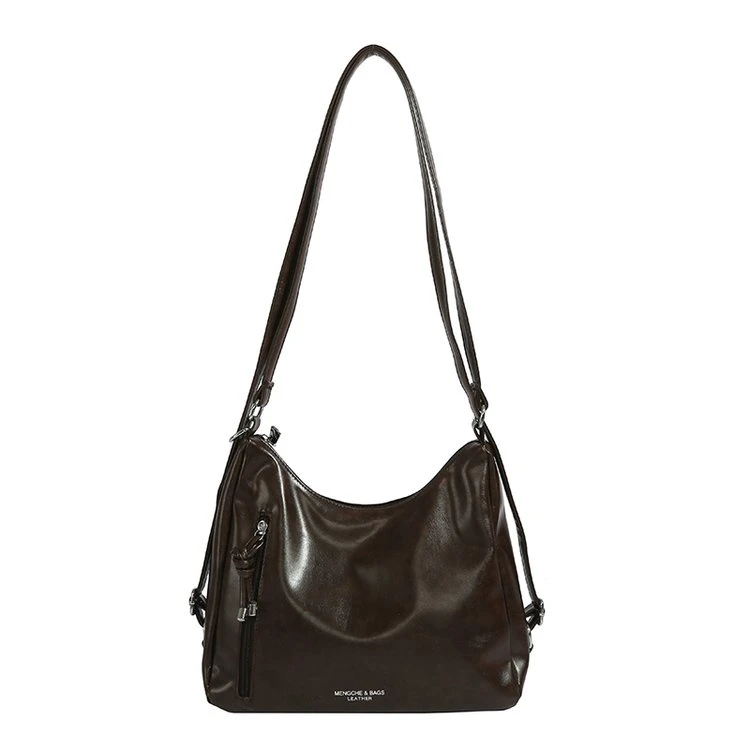 新款时尚洋气复古大容量单肩包斜包梦澈852