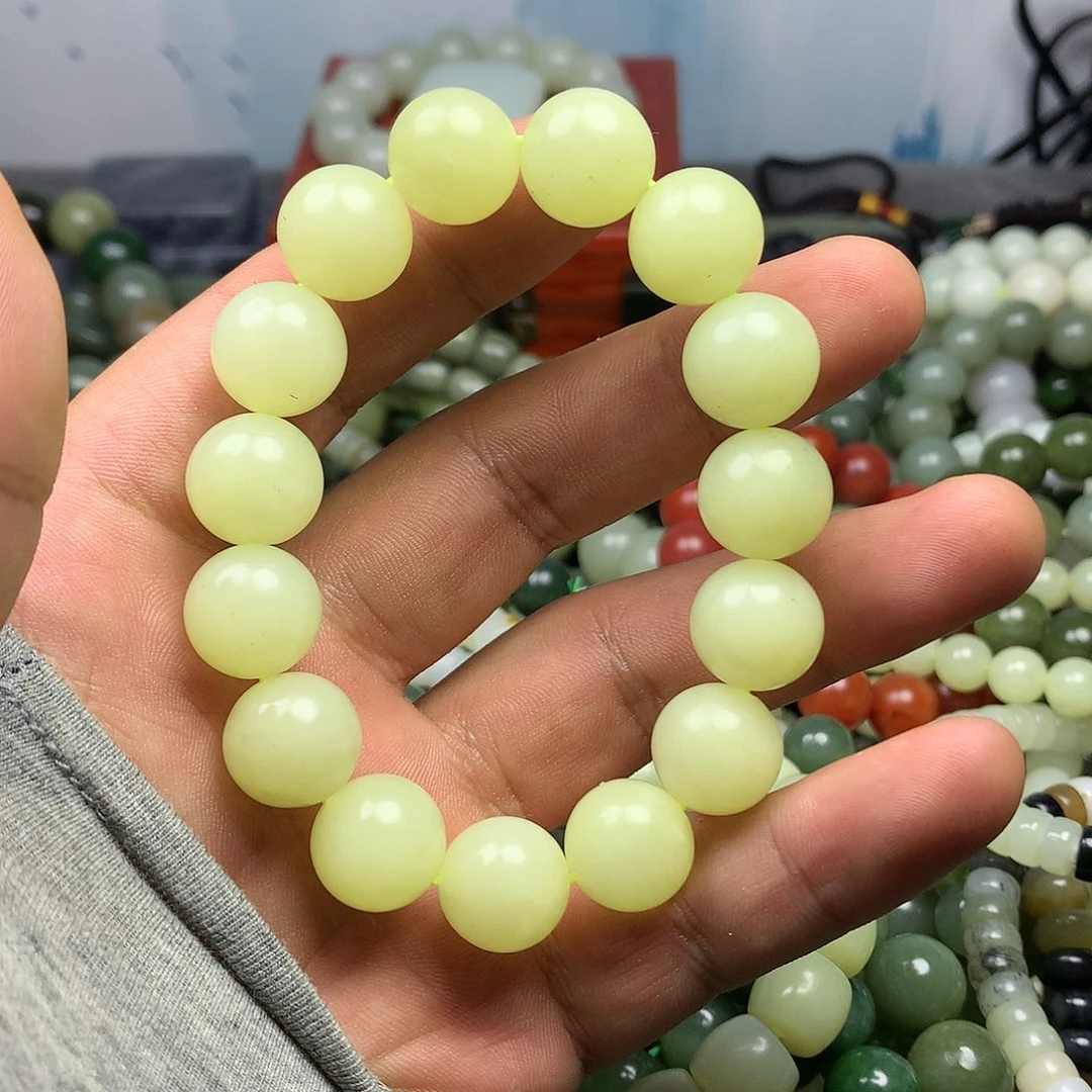 和田玉手链未镶嵌