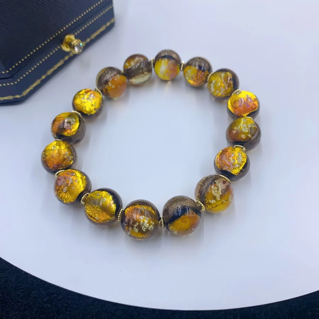 4530 金  星  云 母 手串多样性发货