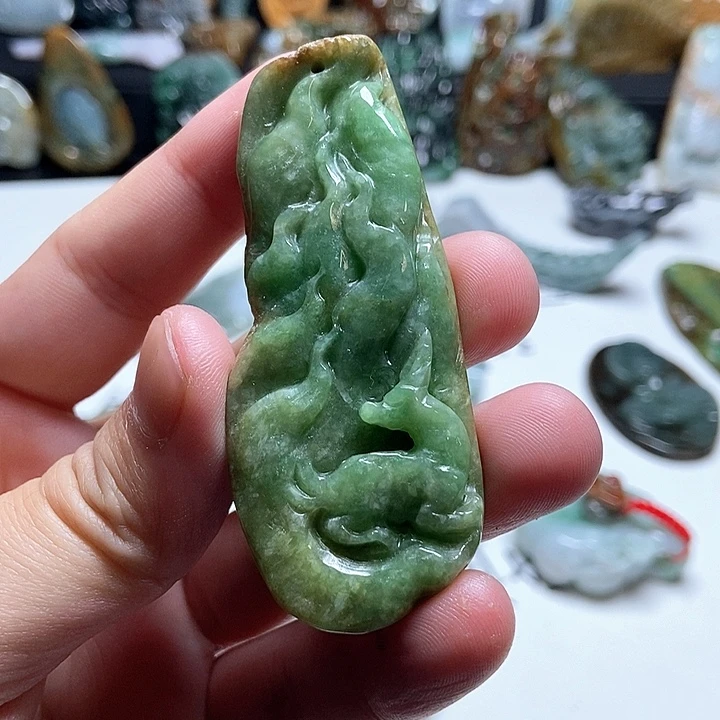 翡翠未镶嵌颈饰翡翠a货