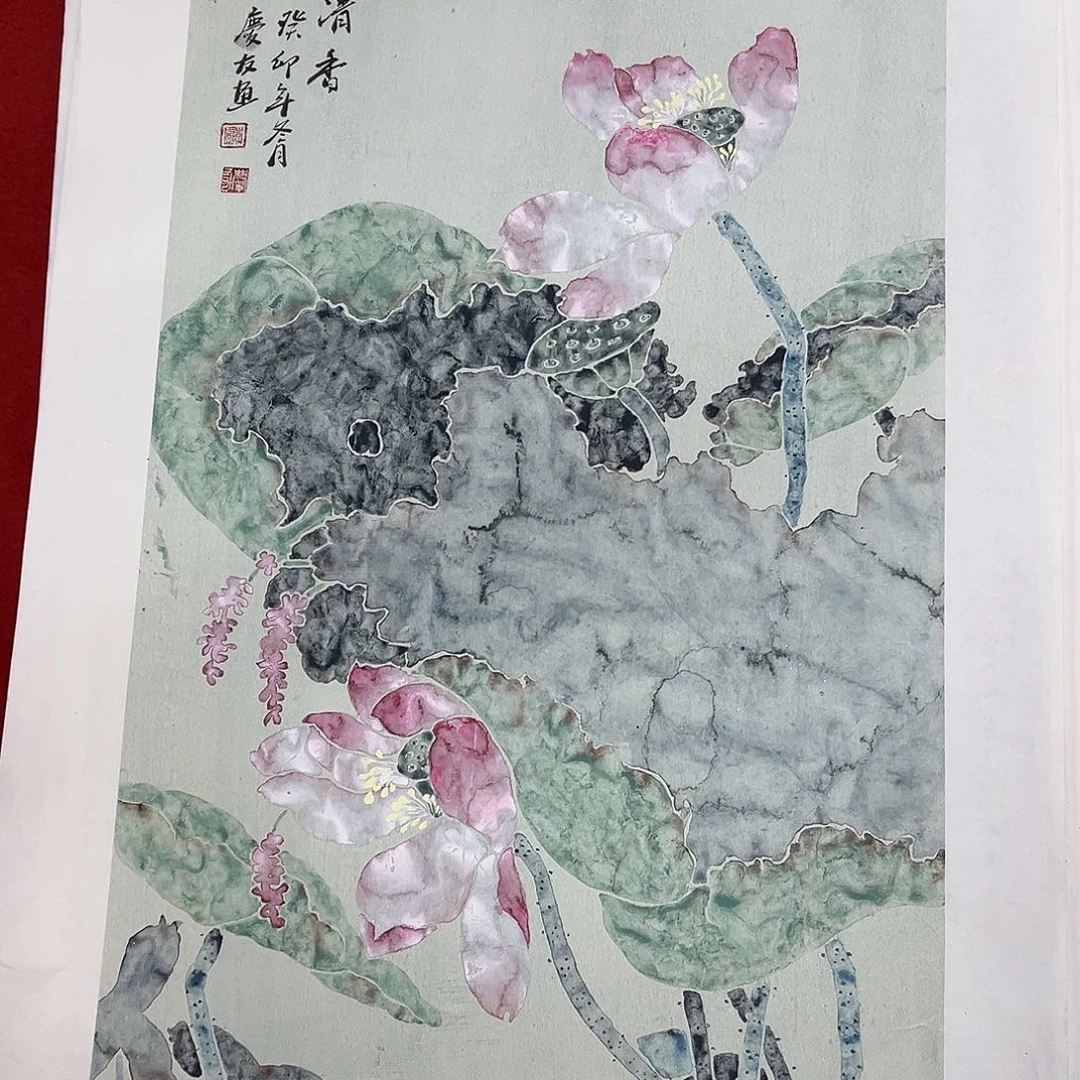 国画手绘国画作品集的艺术