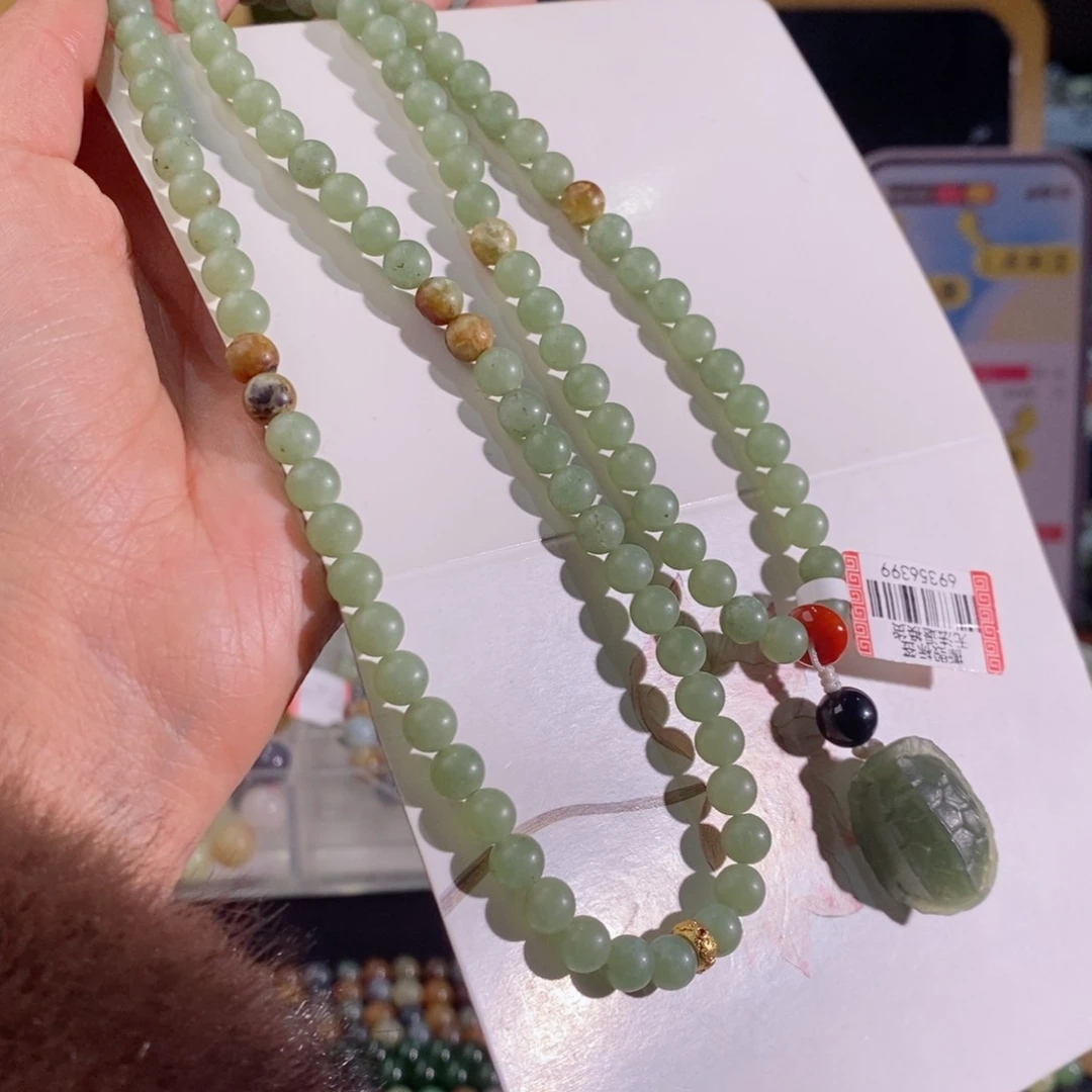 和田玉手串多样性拍一发一未镶嵌