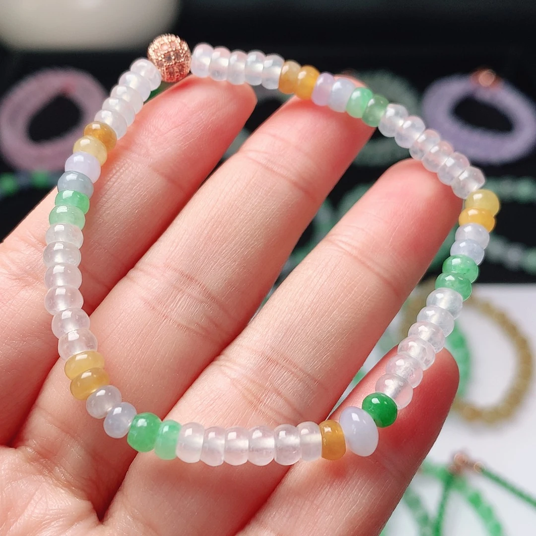 翡翠未镶嵌手链翡翠