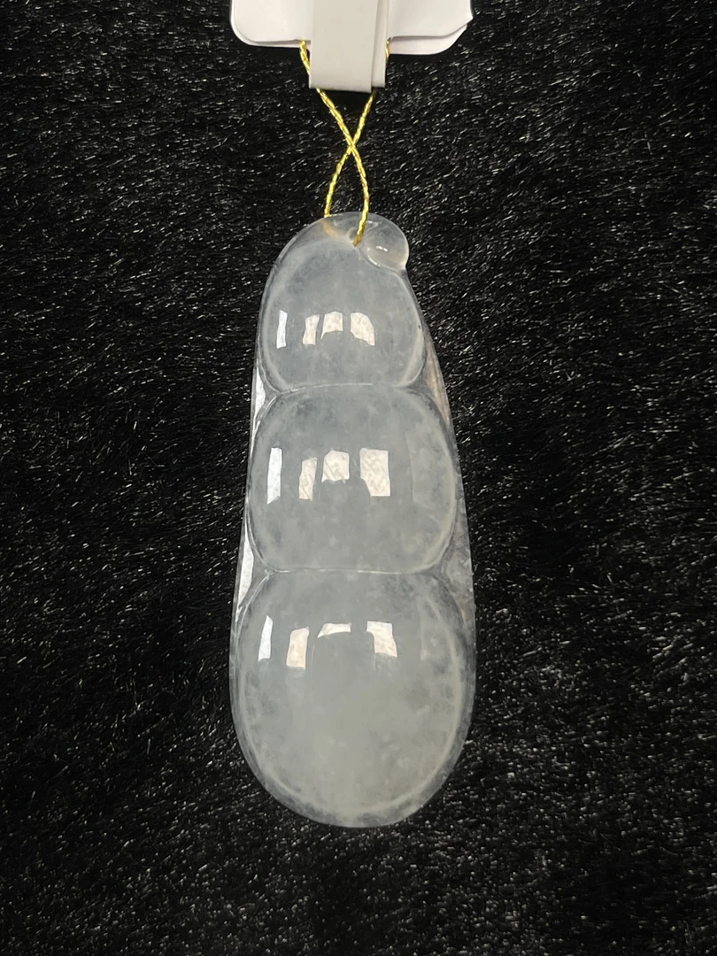 缅甸翡翠A货吊坠4154