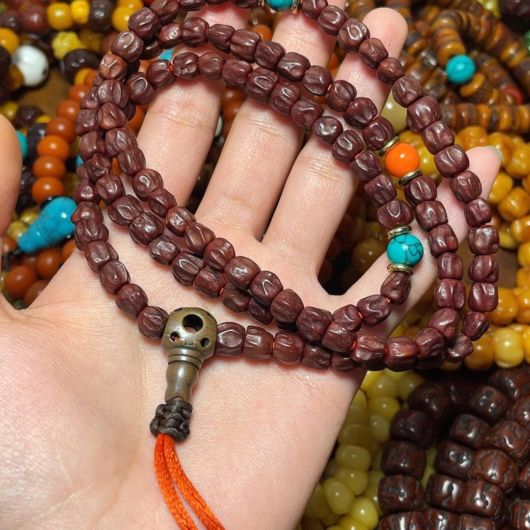 藏传文玩长串念珠