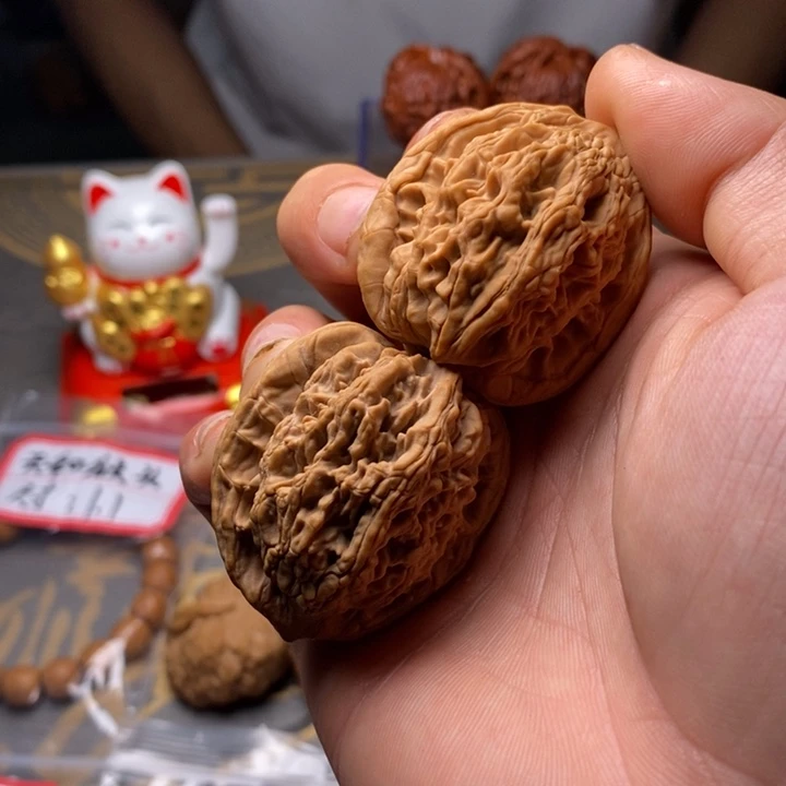 文玩核桃虎头文玩