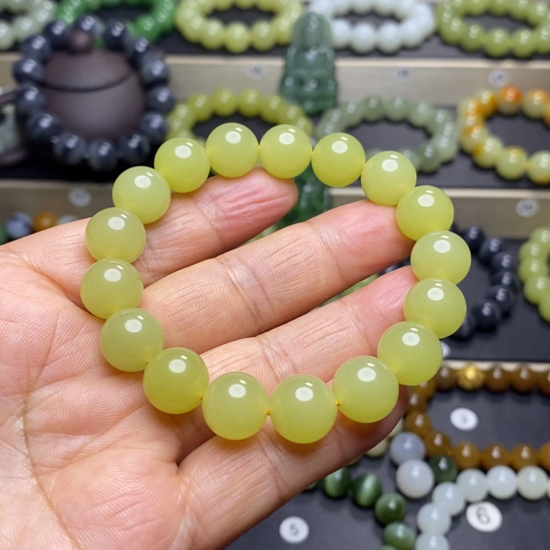 和田玉未镶嵌手串