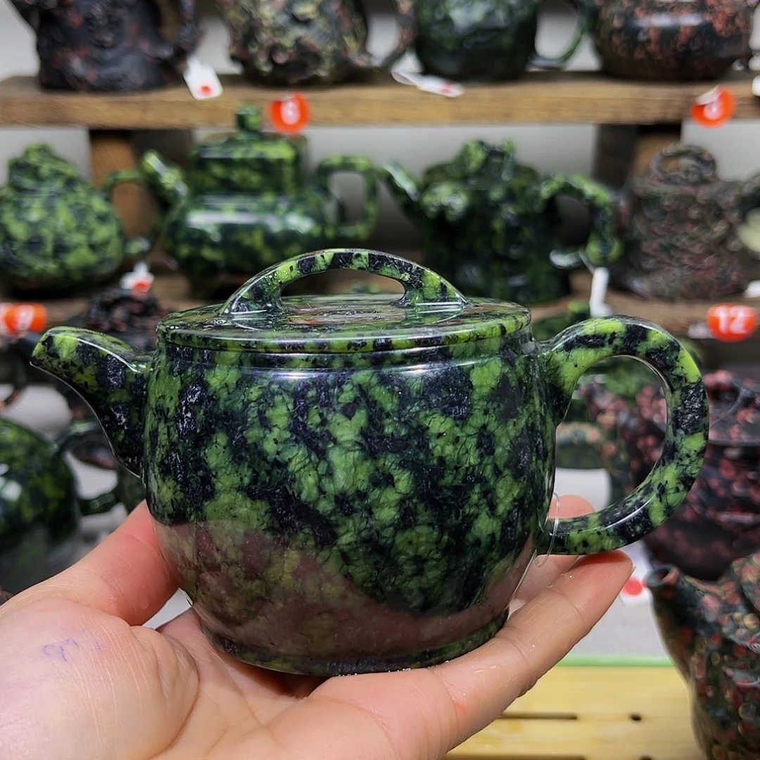 藏玉药王石汉瓦壶240cc