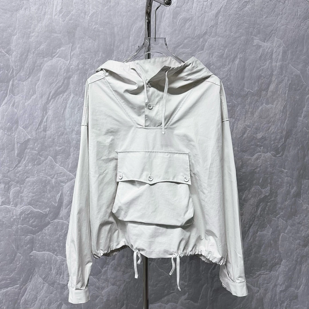99新 Maison Margiela/梅森马吉拉 连帽运动冲锋衣38码D19110