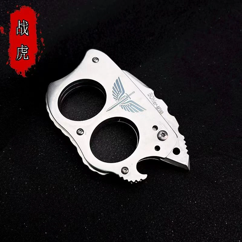 战虎-重量感半斤全钢水果小刀（影刃）