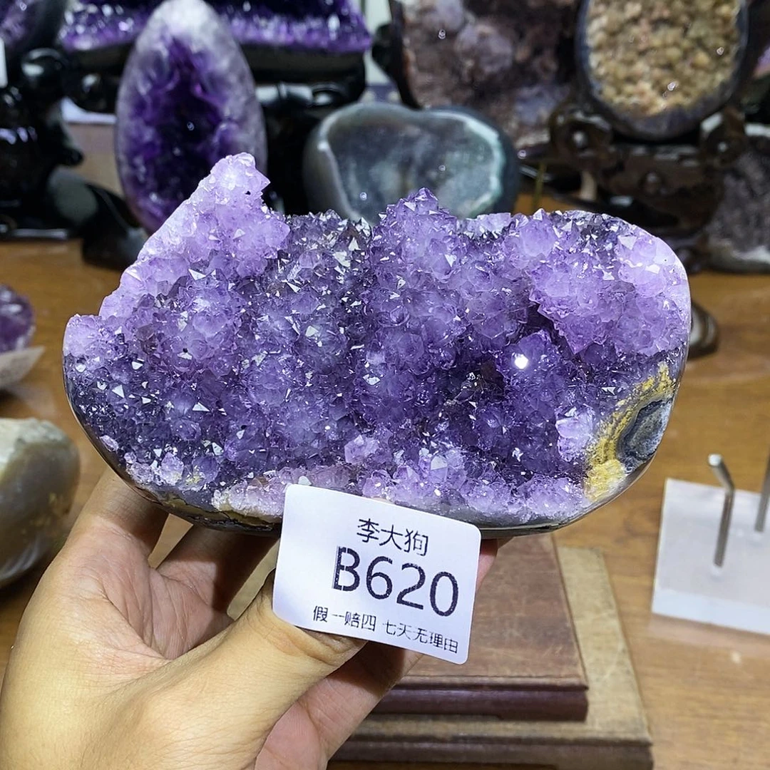未镶嵌大型摆件（非配饰）紫晶