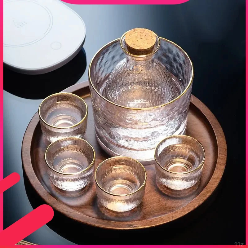 中式温酒器酒杯一口杯烫酒壶家用酒壶高颜值分酒器黄酒杯酒具