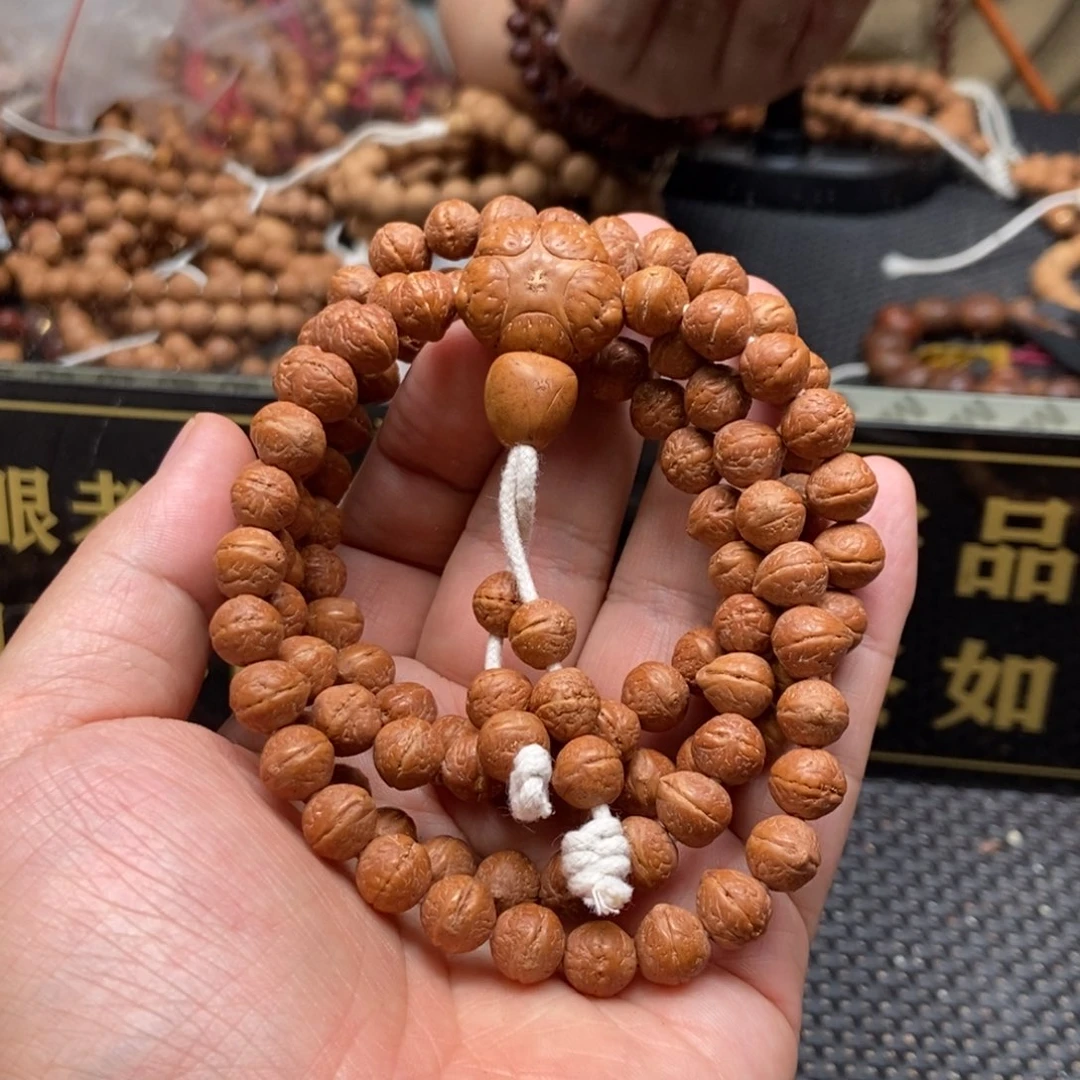 凤眼菩提吊坠8+实心108