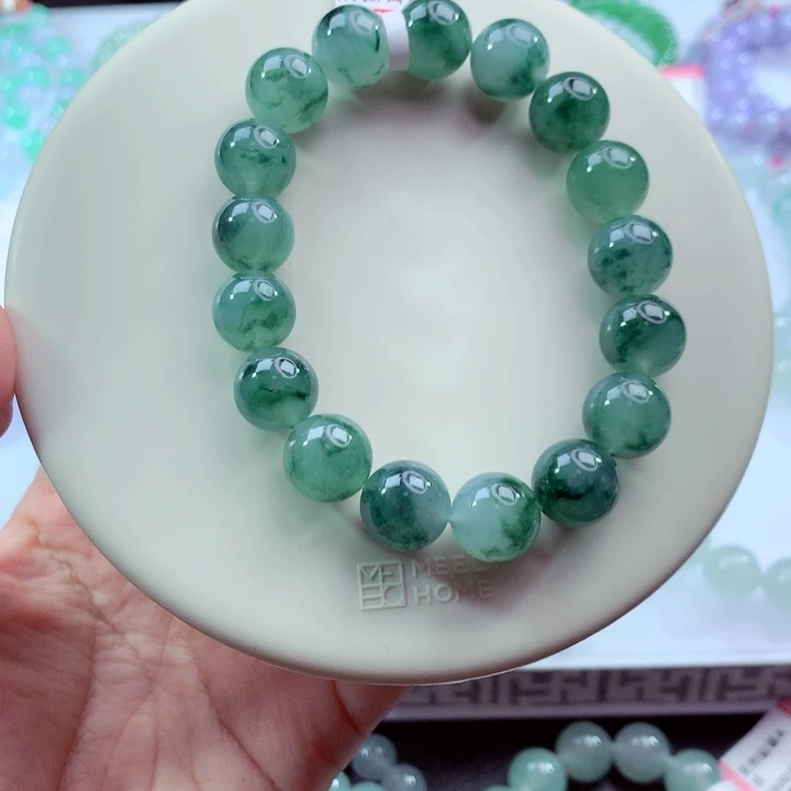翡翠未镶嵌手链卡12