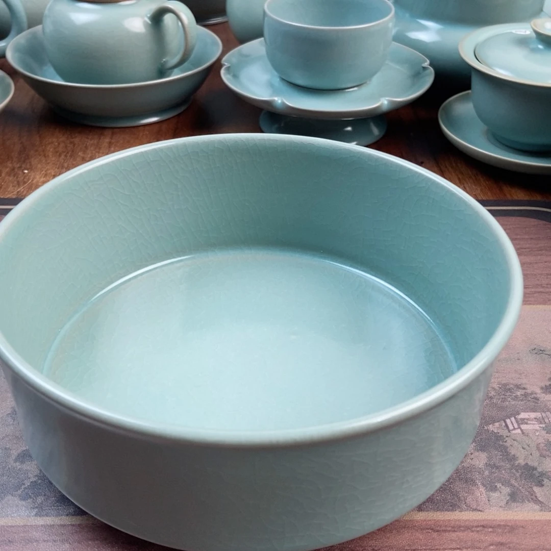 摆件原产地原矿汝瓷～茶器