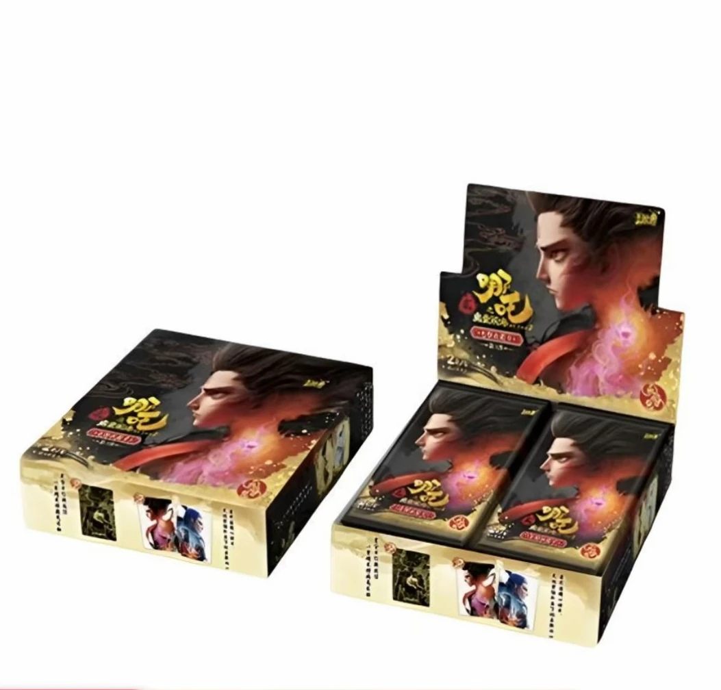 【叠叠/大胃王/刺盒/吃吃】哪吒三弹灵焰包电影收藏卡