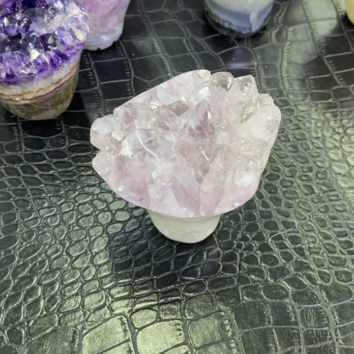 水晶珠宝半成品未镶嵌手捧花