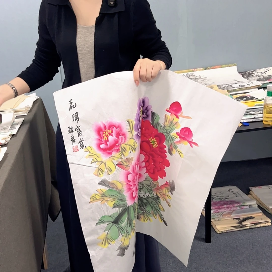 国画国画老师作品