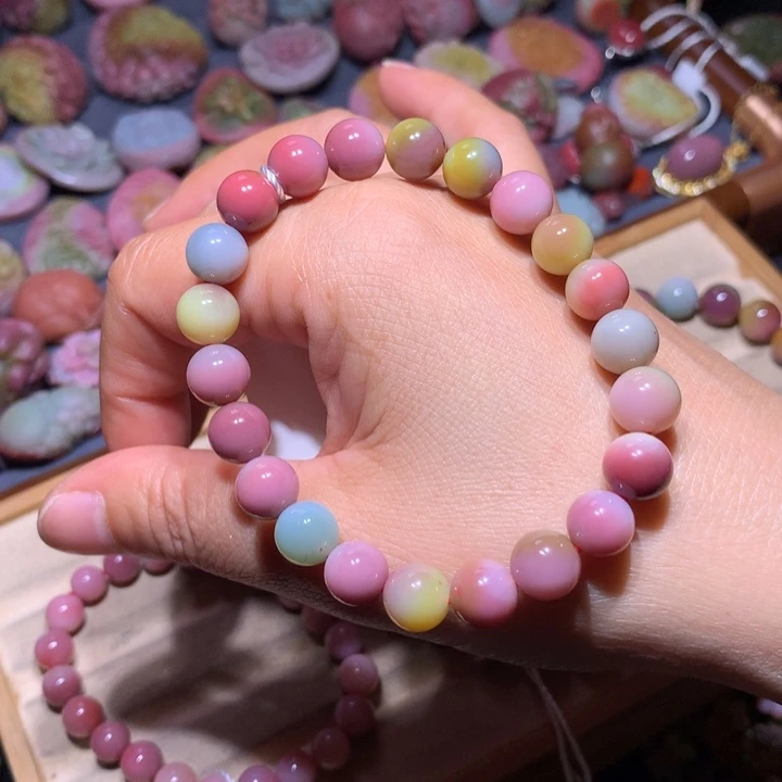 玛瑙/玉髓未镶嵌手链盐源玛瑙