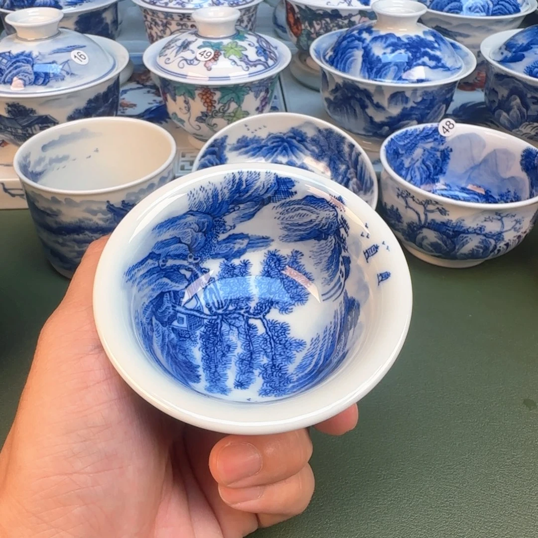 纯手工纯手绘茶具60