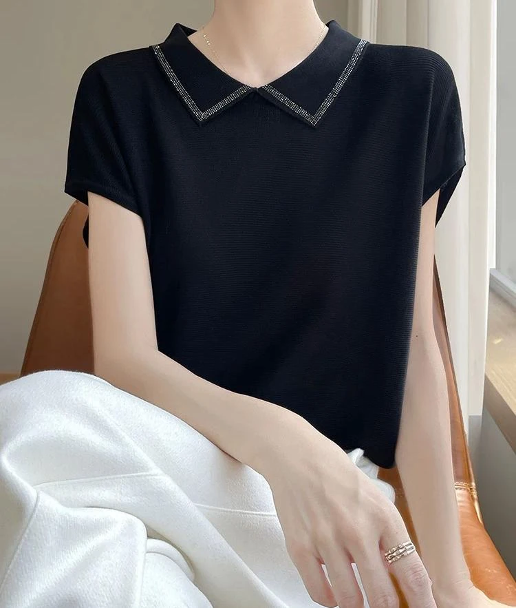 【QA201-QA400】【琪琪】2025夏季气质新款时尚针织上衣女装