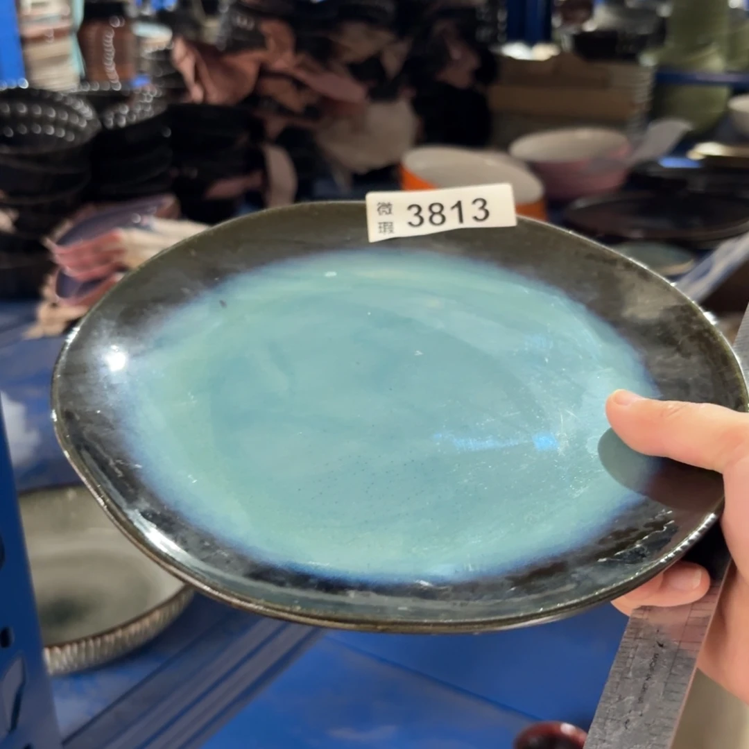 陶瓷3813 微瑕陶瓷餐具2个