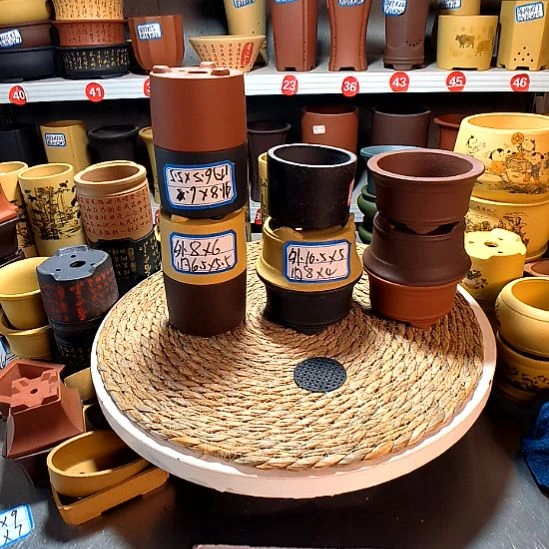 宜兴紫砂花盆花盆