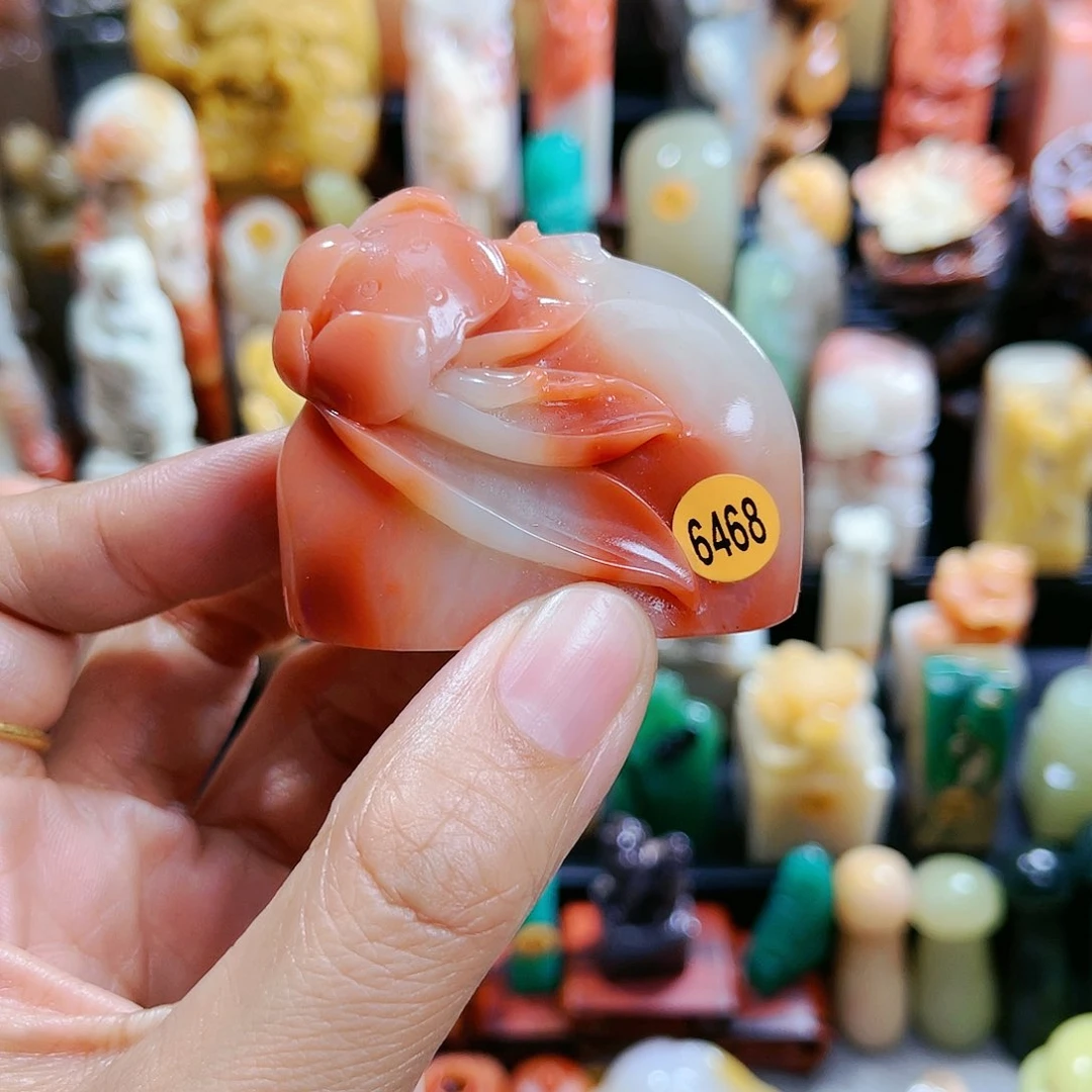 昌化石印石二*6468包邮包刻