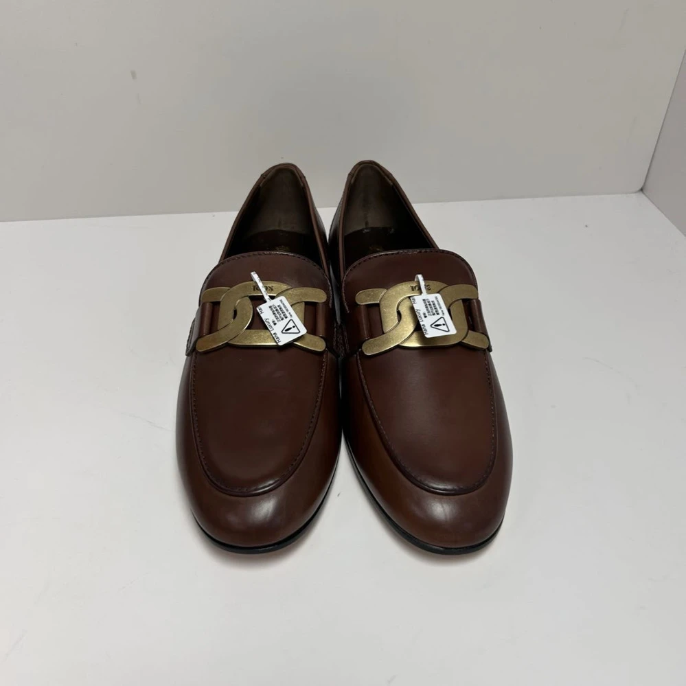未使用 TOD’S/托德斯 汤/TP033244/ 棕色 乐福鞋