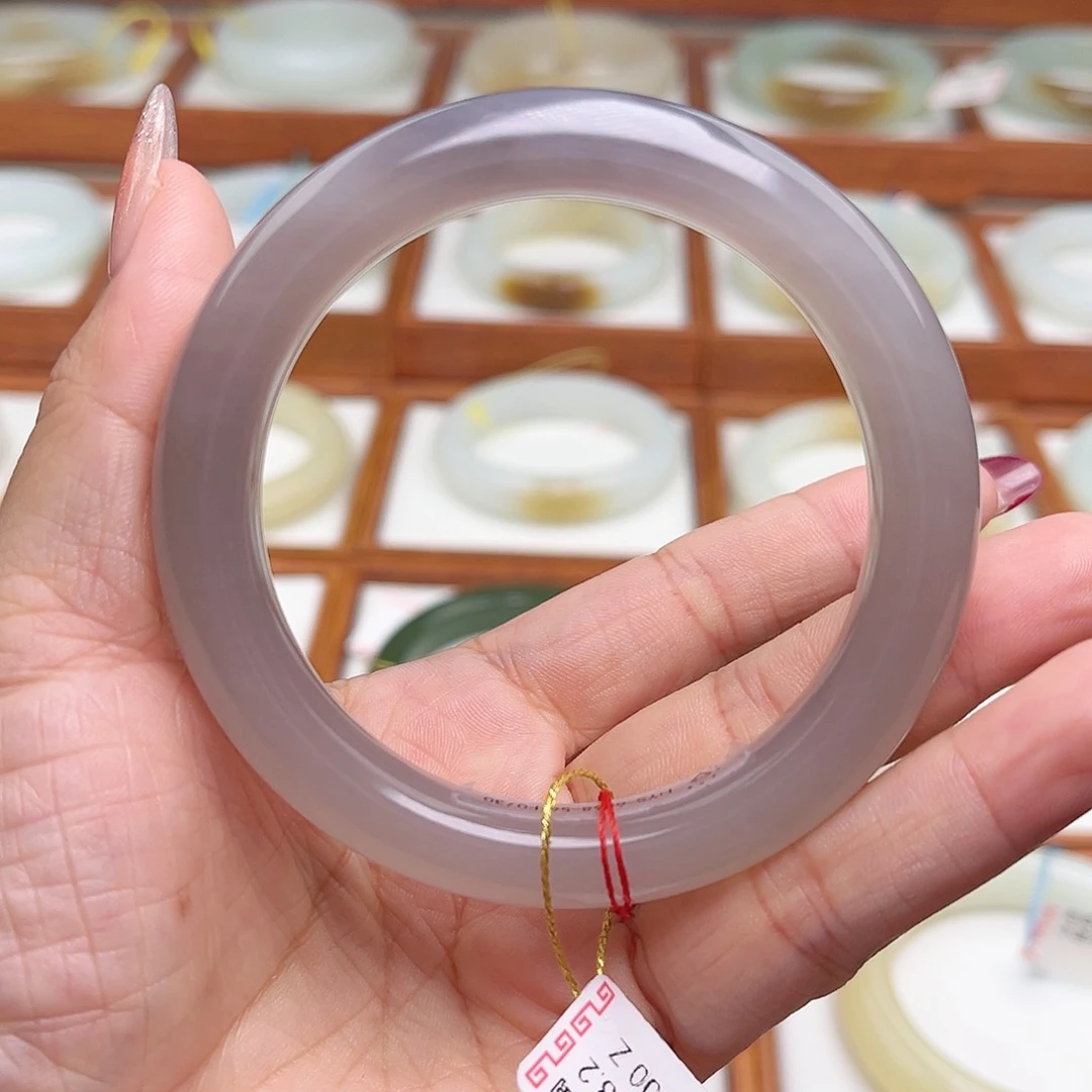 和田玉手镯未镶嵌56.3