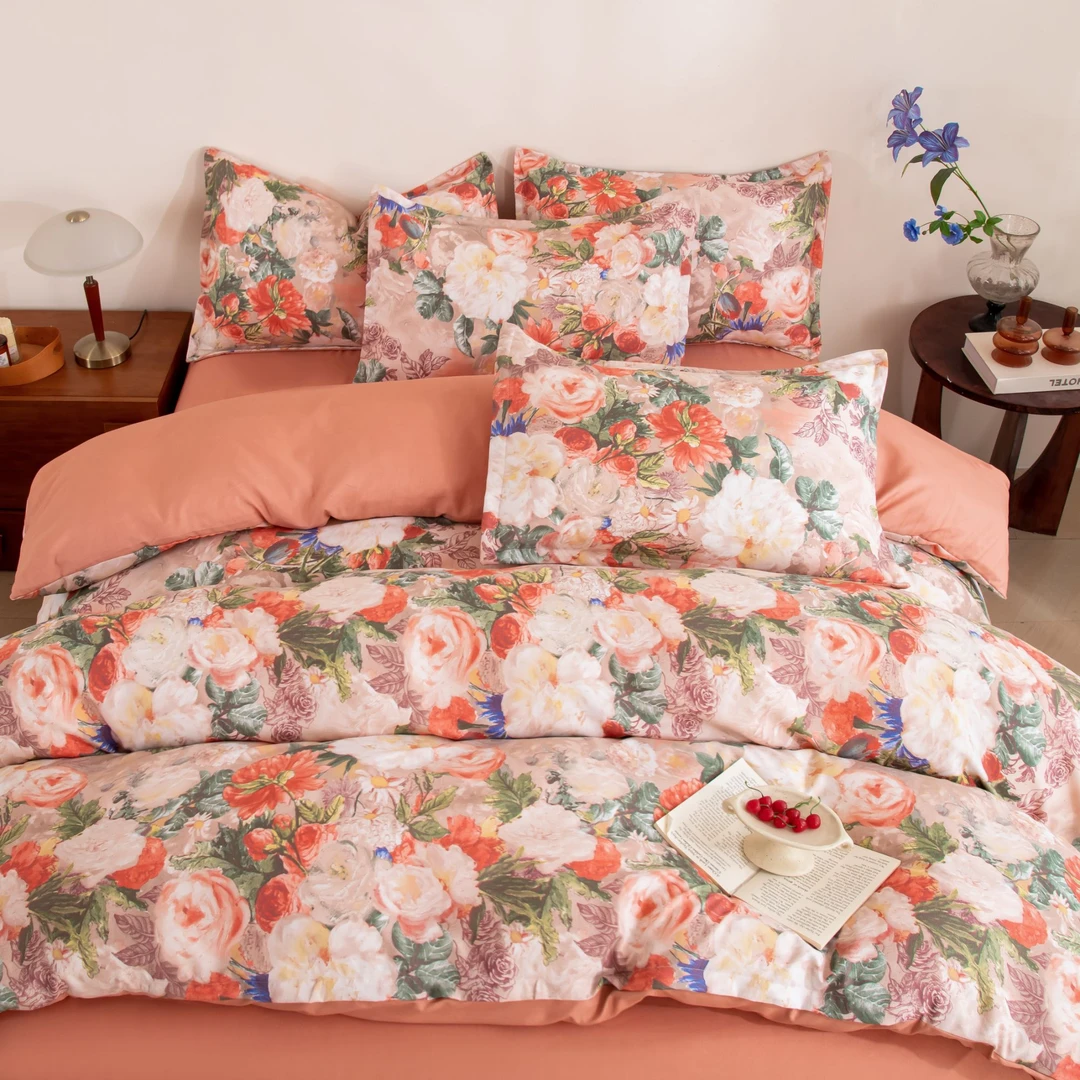 【孟总专属】2025新款轻奢高端舒适加厚磨毛数码印花四件套