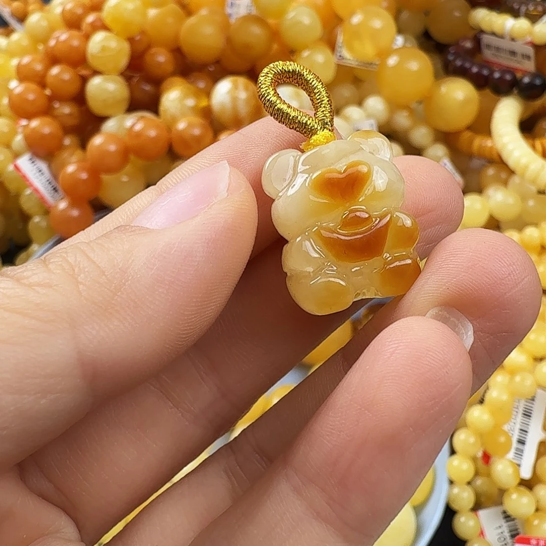 琥珀未镶嵌珠宝奇石