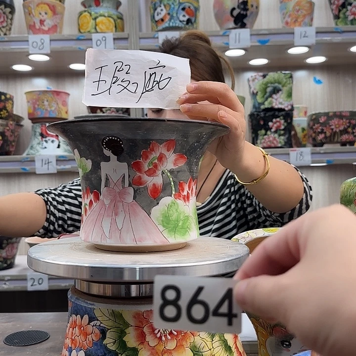 花盆紫砂瑕疵瑕疵864